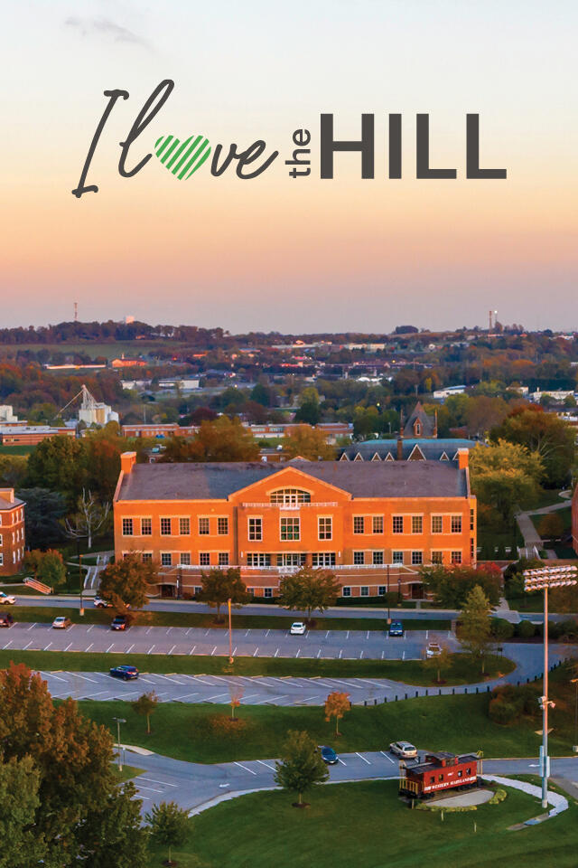 I Love the Hill Virtual Backgrounds McDaniel College